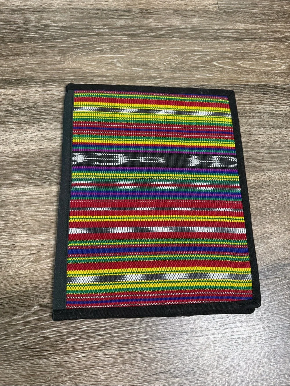 Handmade Guatemalan Document Folder Portfolio Cotton Boho Organizer
